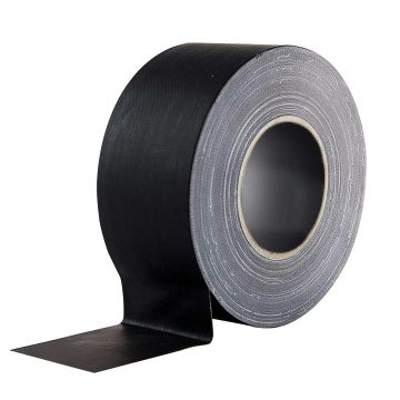 ProX XGF-360BLK 3" Matte Black Gaffers Tape - 60 Yard Roll Left