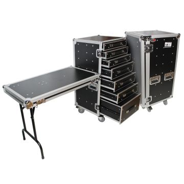 ProX XS-7DTW 7 Drawer Workstation Case with Side Table