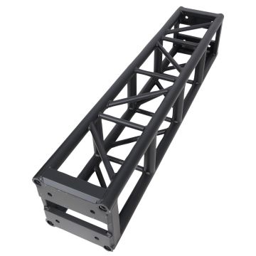 ProX XT-BT1206-BLK 6 Ft. BoltX Black Bolted 12" Professional Box Truss Segment - 3mm Wall - Black Finish