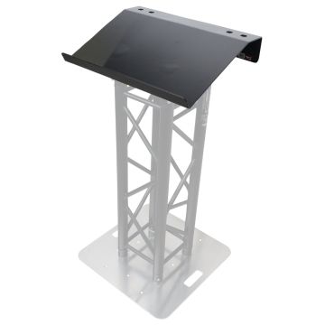 ProX XT-LECTERN24-BL Truss Lectern 24" Black Powder Finish Aluminum Truss Left