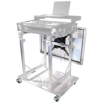 ProX XT-MMDJTV01 Modular Mobile Media DJ Station Booth