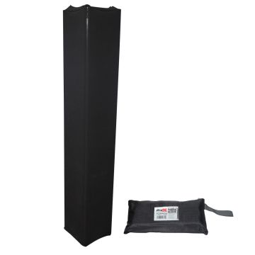 ProX XTC-SQ492TS-B 4.92FT Black Truss Scrims (Set of 2)