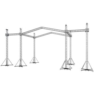ProX XTP-GSBPACK3 Tower Roofing System with 9.84ft Square Segments