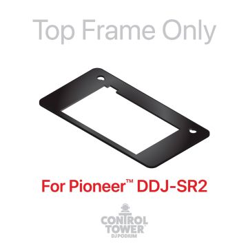ProX XZF-DJDDJSR2BLPLATE Black Control Tower Face Plate for DDJSR2
