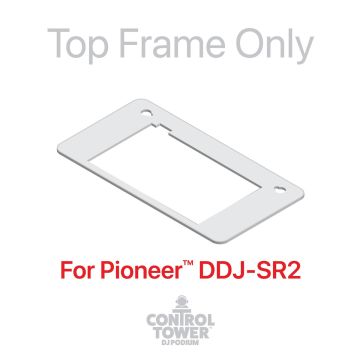 ProX XZF-DJDDJSR2WPLATE White Control Tower Face Plate for DDJSR2