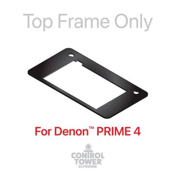 ProX XZF-DJPRIME4BLPLATE Control Tower Face Plate for Prime4 in Black