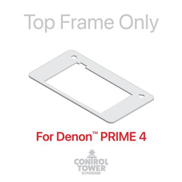 ProX XZF-DJPRIME4WPLATE Control Tower Face Plate for Prime4 in White