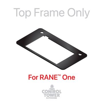 ProX XZF-DJRANEONEBLPLATE Black Control Tower Face Plate for RANE ONE