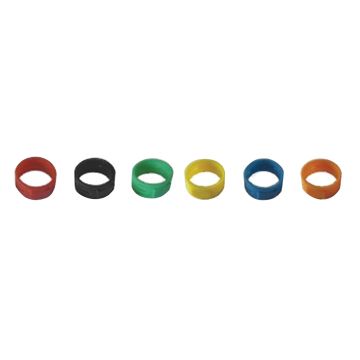 ProX Color Ring Replacements for XLR Cables (6 pack) [XC-RINGPAK]
