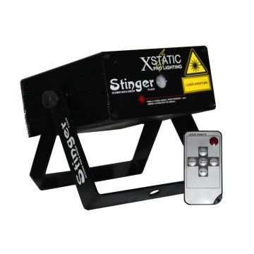 ProX X-LG20 STINGER 5 mW Class 3R Dual Color Animation Effect Laser