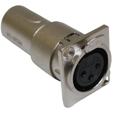 ProX XC-3FDM XLR Female To Male Adapter For Panel Mounts