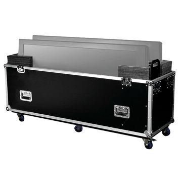 ProX LCD/Plasma TV Dual 43"-50" Adjustable Case with 4" Wheels [XS-LCD4350WX2] small image