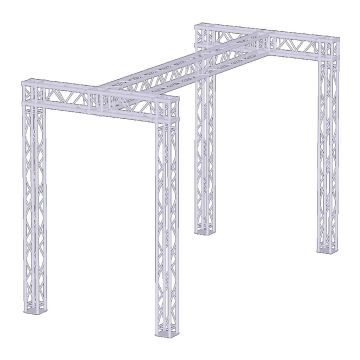 ProX XTP-E1020-2 Exhibition Module Stand Truss Package