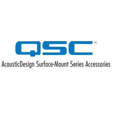 QSC AcousticDesgin Surface-Mount Series Accessories