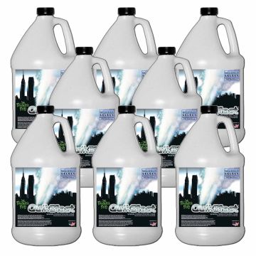 Froggy’s Fog Quick Blast Fog Juice - CO2 Blast Effect Fog Machine Fluid - 8 Gallons