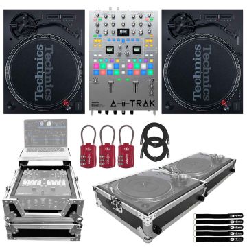 Rane SEVENTY A-TRAK Edition Mixer with Technics SL-1200MK7 Turntables