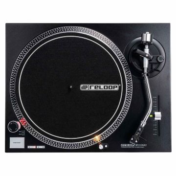 Reloop AMS-RP-2000-MK2 Quartz-Drive DJ Turntable with Direct Drive