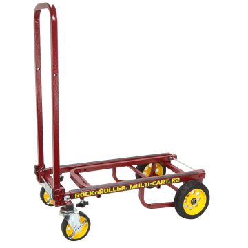 RockNRoller Multi-Cart Micro R2RT-RD Equipment Transport Cart in Red