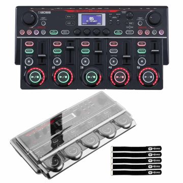 Roland Boss RC-505MK2 Tabletop Loop Station with Decksaver Dust Cover