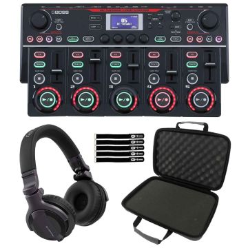 Roland Boss RC-505MK2 Tabletop Loop Station with DJ Headphones