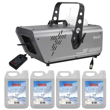 Antari S-200X High Output Silent Snow Machine with Snow Fluid