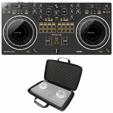Pioneer DJ DDJ-REV1 Scratch Style 2-Channel Controller with EVA Case