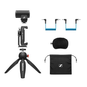 Sennheiser MKE200-MOBILE-KIT Compact On-Camera Mic Kit