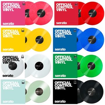 Serato Performance Series Multi Color 12” Control Vinyl Package