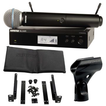 Shure BLX24R/B58 Wireless Vocal Rack-Mount Set with Beta 58A (H10)