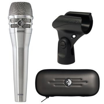 Shure KSM8 Dualdyne Cardioid Dynamic Vocal Microphone (Nickel Version)