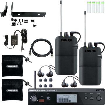 Shure PSM300 Twinpack In-Ear Monitoring System