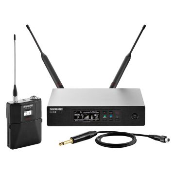 Shure QLXD14 Combo System with QLXD1 Bodypack and QLXD4 Receiver