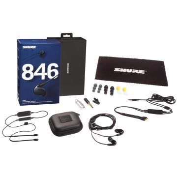 Shure SE846-K+BT1 SE846 Sound Isolating Earphones with Bluetooth 4.1 (black)