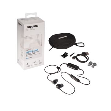 Shure SE112-K-BT1 Sound Isolating Earphones with Bluetooth Enabled Communication Cable