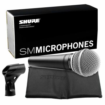 Shure SM48-LC Cardioid Dynamic Vocal Microphone