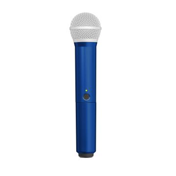 Shure WA712-BLU Blue Colored Handle for BLX2 Transmitter with PG58 Capsule