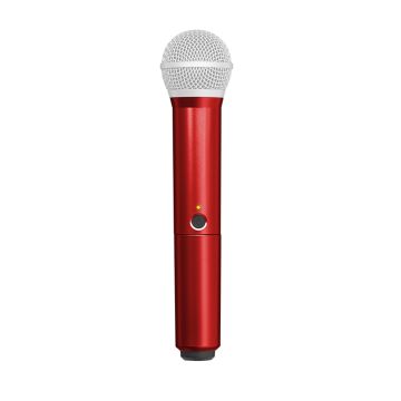 Shure WA712-RED Red Colored Handle for BLX2 Transmitter with PG58 Capsule