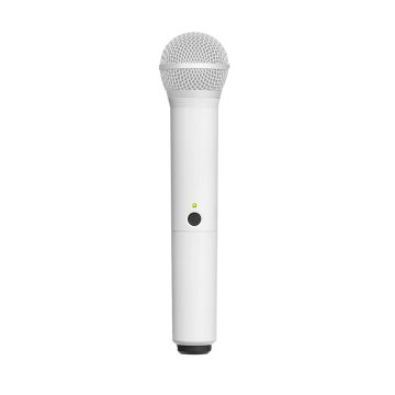 Shure WA712-WHT White Colored Handle for BLX2 Transmitter with PG58 Capsule