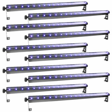 (10) Chauvet DJ SlimSTRIP UV-18 IRC Ultraviolet Wash Lights