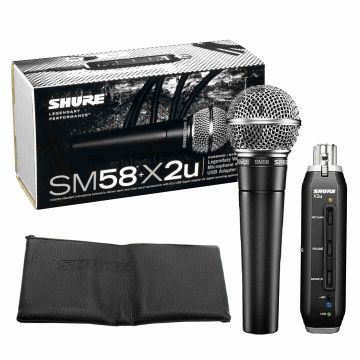 Shure SM58-X2U SM58 & X2u USB Digital Bundle Small Image
