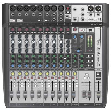SoundCraft Signature 12MTK Mixer and Audio Interface