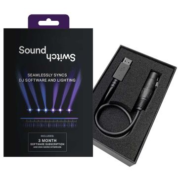 SoundSwitch MICRO-DMX USB to DMX Interface for SoundSwitch Lighting Software