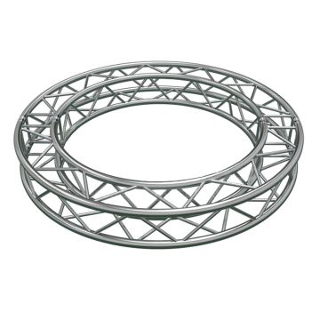 Global Truss 19.68FT (6.0m) Circle / 8 X 45 Degree Arcs [SQ-C6-45] Front View