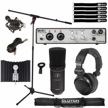 Steinberg UR-RT2 USB Interface with Mackie EM-91C Microphone