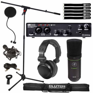 Steinberg UR242 4 x 2 USB 2.0 Audio Interface with Mackie Microphone