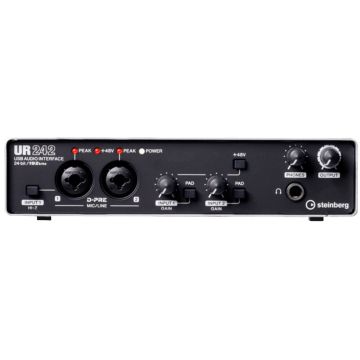 Steinberg UR242 4 x 2 USB 2.0 Audio Interface with MIDI I/O