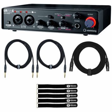 Steinberg UR24C 2IN/4OUT USB 3.0 Type C Audio Interface with Cables