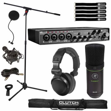 Steinberg UR44C 6IN/4OUT USB Audio Interface with Mackie Microphone