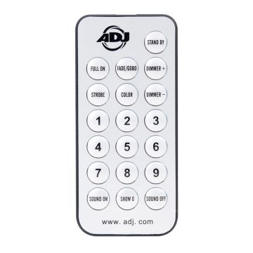 ADJ UC-IR Universal Remote Controll for ADJ Lighting Fixtures