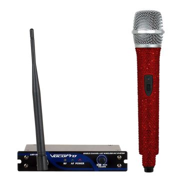 VocoPro UHF-18-DIAMOND-Ruby Single Channel UHF Wireless Mic System Thumbnail